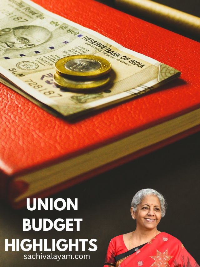 union budget highlights poster image