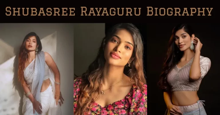 Shubasree Rayaguru Biography