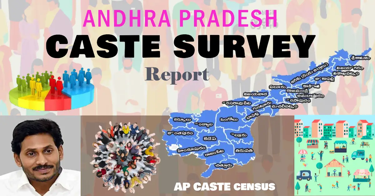 How to do AP Caste Survey Process Report 2024 SACHIVALAYAM