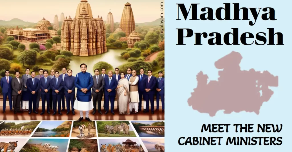 madhya pradesh new cabinet ministers list