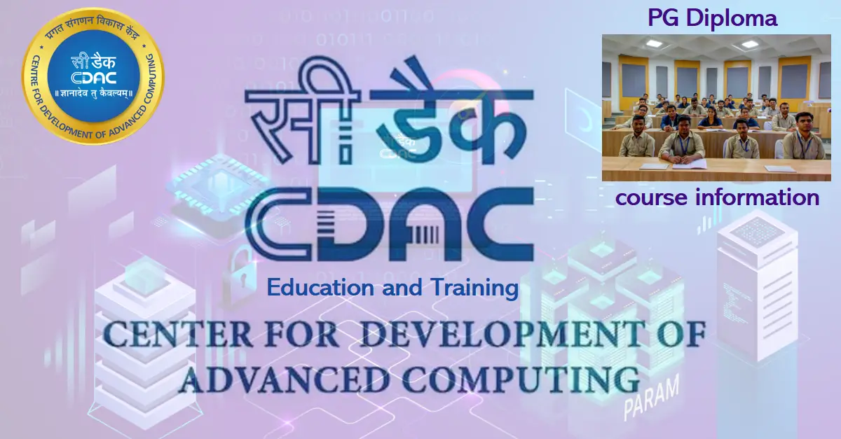 CDAC Login What is a CDAC Online New Course Fees