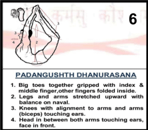Padangushth Dhanurasana