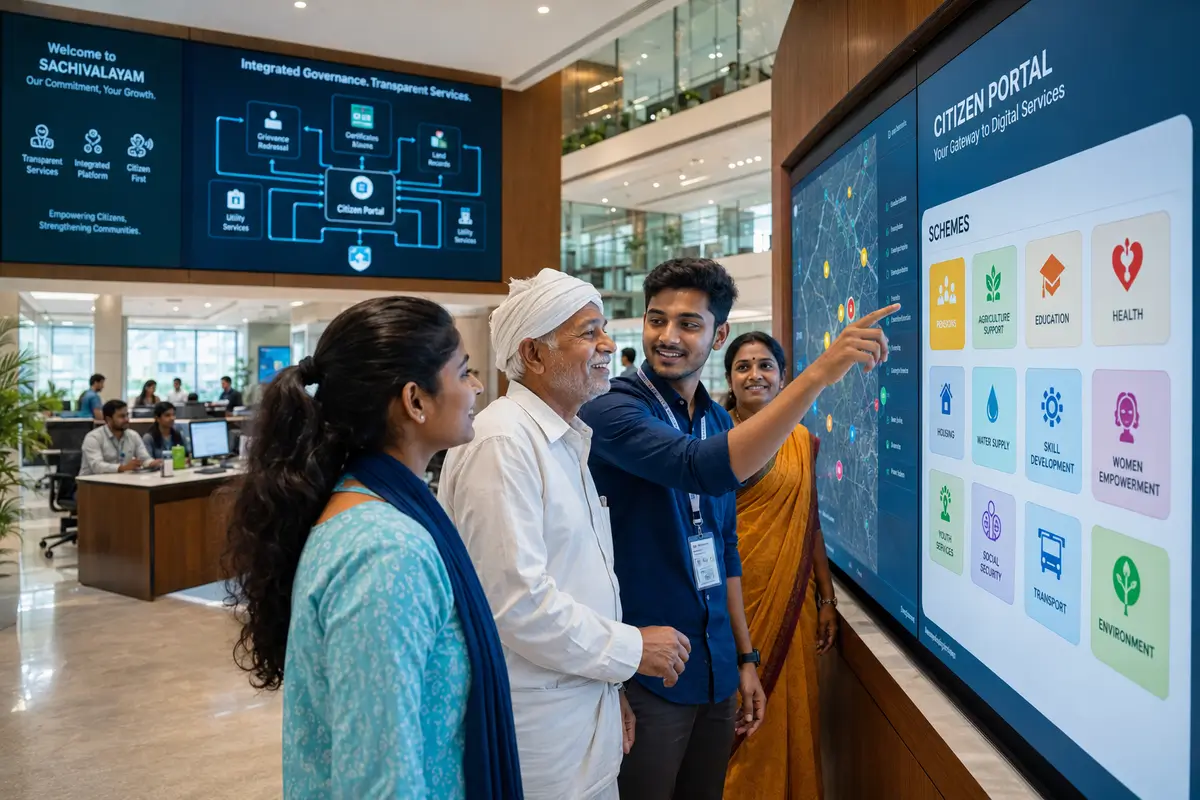 modern government portal
