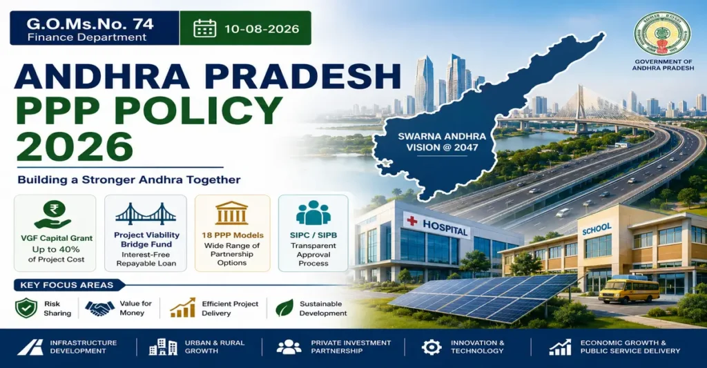 Andhra Pradesh PPP Policy 2026 G.O.Ms.No. 74 with VGF and PPP models